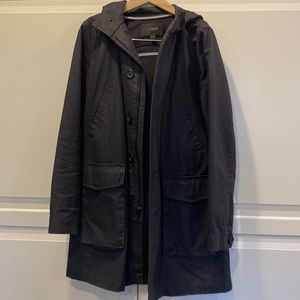 EUC J Crew Spring coat in Navy Xs